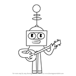 How to Draw Randy Red from Grojband