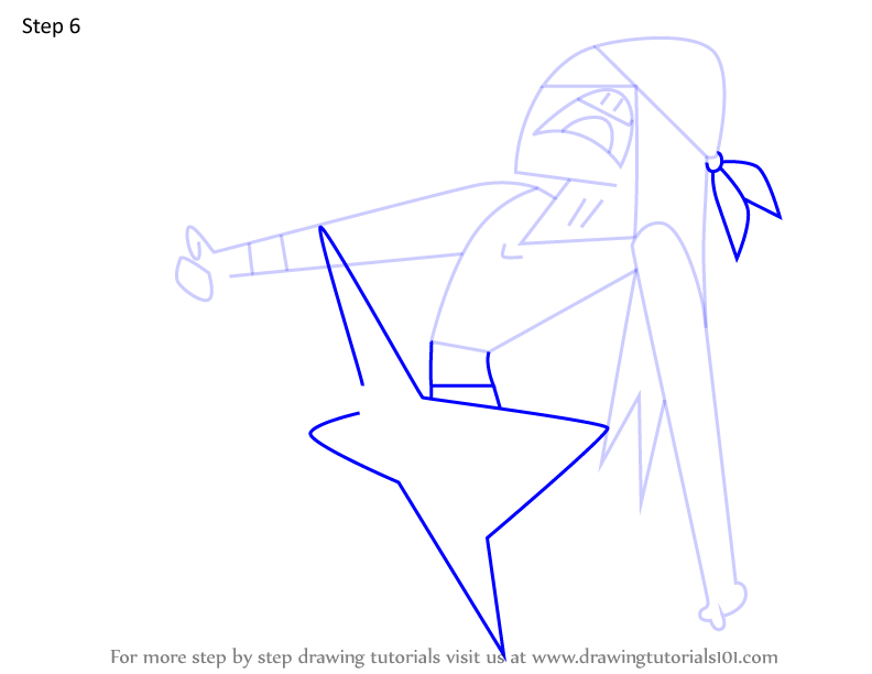 How to Draw The Dead Roses from Grojband (Grojband) Step by Step ...