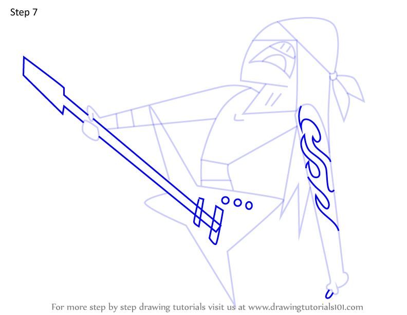 How to Draw The Dead Roses from Grojband (Grojband) Step by Step ...