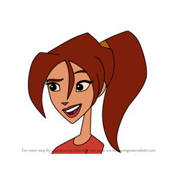 How to Draw Petunia Archer from Grossology