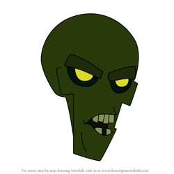 How to Draw The Slim Slime Man from Grossology