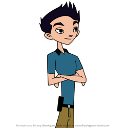 How to Draw Ty Archer from Grossology