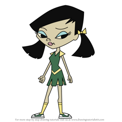 How to Draw Carla Cabrera from Growing Up Creepie