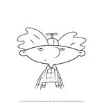 How to Draw Arnie from Hey Arnold!
