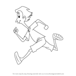 How to Draw Aerobic Al from Horrid Henry