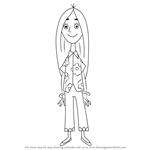How to Draw Gorgeous Gurinder from Horrid Henry