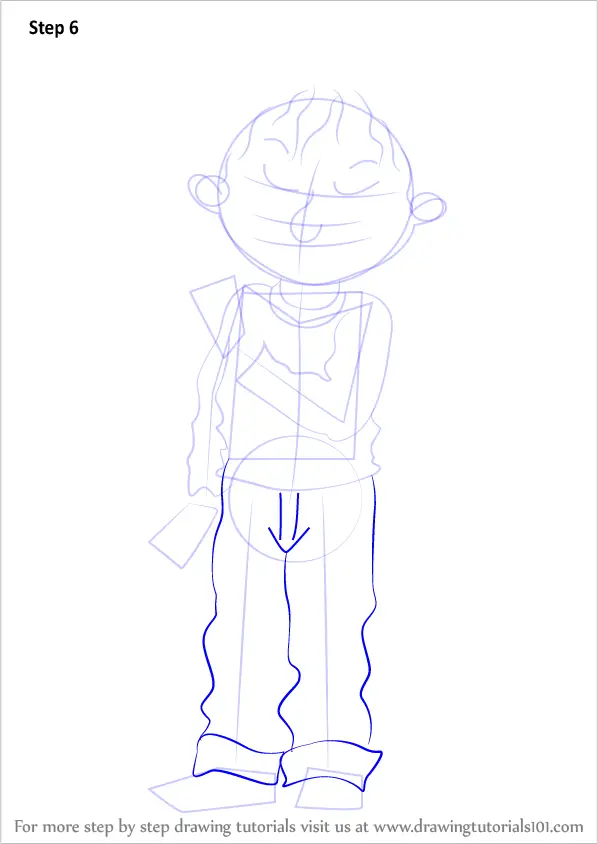Learn How to Draw Horrid Henry (Horrid Henry) Step by Step