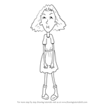 How to Draw Sour Susan from Horrid Henry