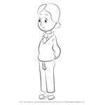 How to Draw Tidy Ted from Horrid Henry