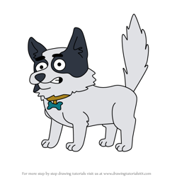 How to Draw Bowie from HouseBroken