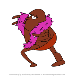 How to Draw Crystal from HouseBroken