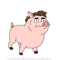 How to Draw Ennis Wintour from HouseBroken