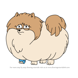 How to Draw Little Melvin from HouseBroken