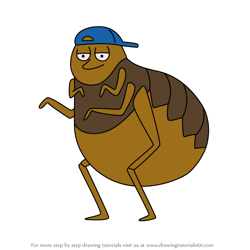 How to Draw Trey from HouseBroken