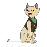 How to Draw The Cat from Infinity Train