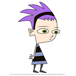 How to Draw Zita from Invader Zim