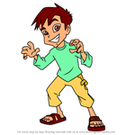 How to Draw Paco from Jackie Chan Adventures