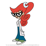 How to Draw Mary Test from Johnny Test