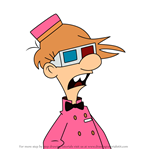How to Draw Pantsy from Kick Buttowski