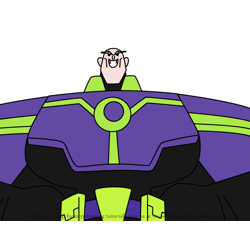 How to Draw Big Boss from Kid Cosmic