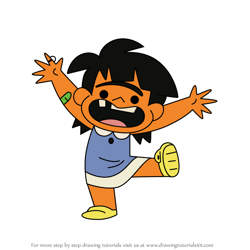 How to Draw Rosa from Kid Cosmic