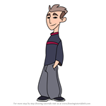 How to Draw Josh Mankey from Kim Possible