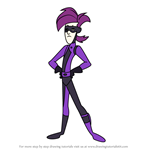 How to Draw Mego from Kim Possible