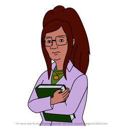 How to Draw Amy from King of the Hill