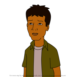 How to Draw Antonio Felipe from King of the Hill