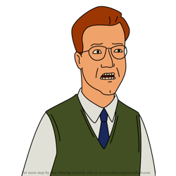How to Draw Barry from King of the Hill