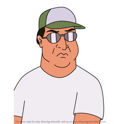 How to Draw Beef from King of the Hill