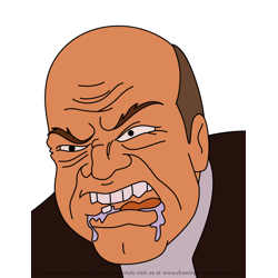 How to Draw Big Jim from King of the Hill