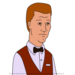 How to Draw Bradley from King of the Hill