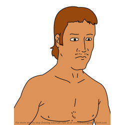 How to Draw Brandon from King of the Hill