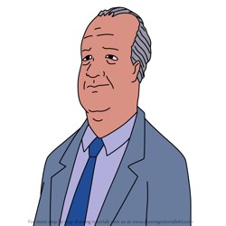 How to Draw Buck Strickland from King of the Hill