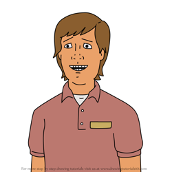 How to Draw Chet Haddock from King of the Hill
