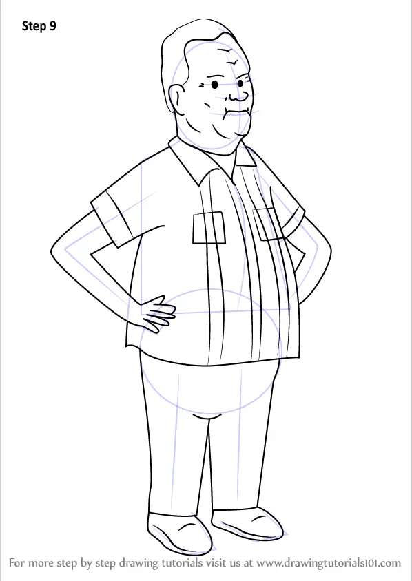 Learn How to Draw Cotton Hill from King of the Hill (King of the Hill