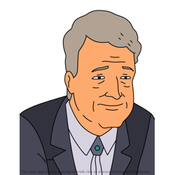 How to Draw Don Walter from King of the Hill