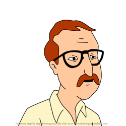 How to Draw Eustace Miller from King of the Hill