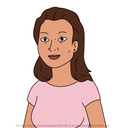 How to Draw Gloria from King of the Hill