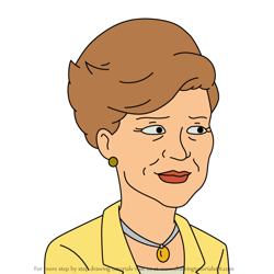 How to Draw Jane Ann Kuykendall from King of the Hill