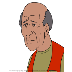 How to Draw Joe from King of the Hill