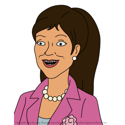 How to Draw Judy Barnes from King of the Hill