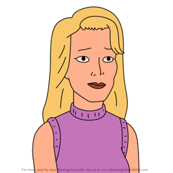 How to Draw Katherine Hester from King of the Hill
