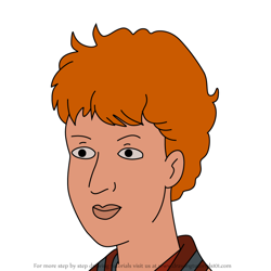 How to Draw Kerri Strug from King of the Hill