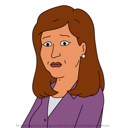 How to Draw Lila from King of the Hill