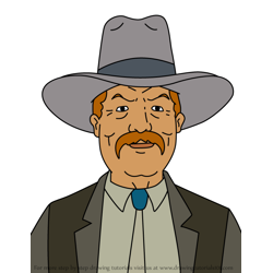 How to Draw M.F. Thatherton from King of the Hill