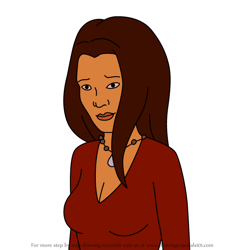 How to Draw Maria Felipe from King of the Hill
