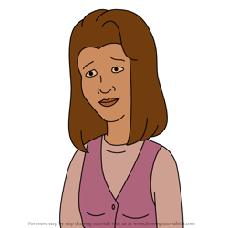 How to Draw Marilyn from King of the Hill