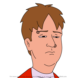 How to Draw Mark from King of the Hill